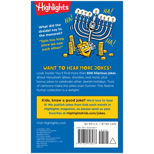 Best Kids' Hanukkah Jokes Ever! (Highlights Joke Books)