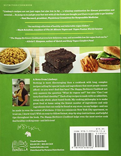 The Happy Herbivore Cookbook: Over 175 Delicious Fat-Free and Low-Fat Vegan Recipes