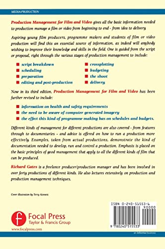 Production Management for Film and Video