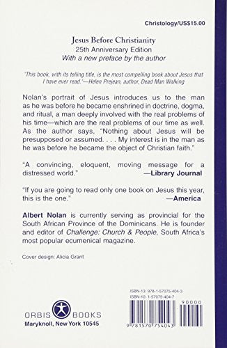 Jesus Before Christianity by Albert Nolan