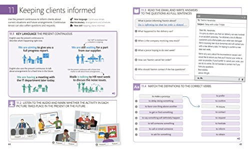 English for Everyone Business English Level 2 Course Book: A Visual Self Study Guide to English for the Workplace