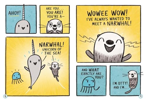 Narwhal's Otter Friend (A Narwhal and Jelly Book #4)