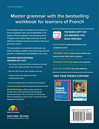 Practice Makes Perfect: Complete French Grammar, Premium Third Edition