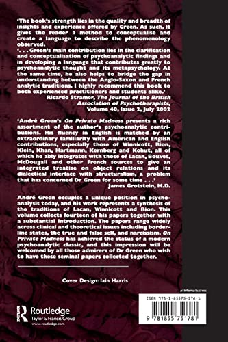 On Private Madness (Karnac Classics)