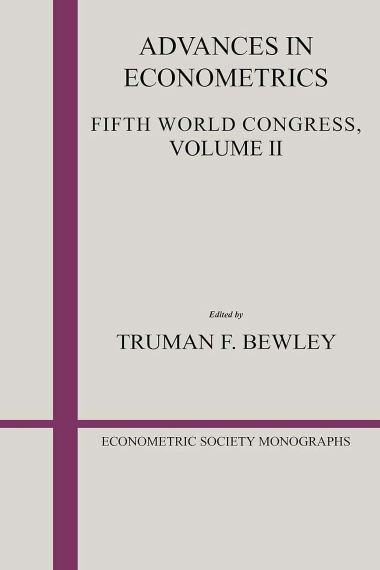 Advances in Econometrics : Fifth World Congress Vol. II (Econometric Society Monographs)
