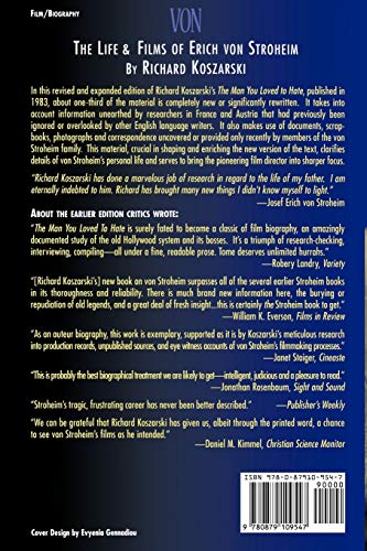 Von: The Life & Films of Erich Von Stroheim (Limelight)