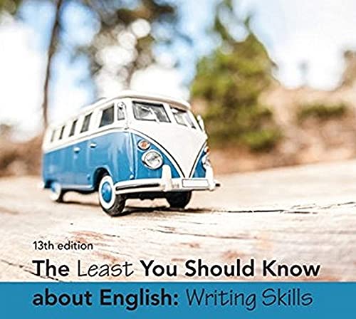 The Least You Should Know About English: Writing Skills — back cover