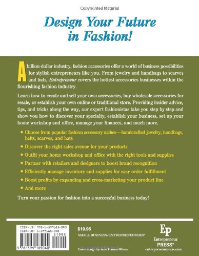 Start Your Own Fashion Accessories Business: Your Step-By-Step Guide to Success (StartUp Series)