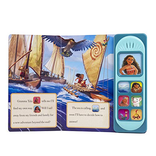 Disney Moana - I Am Moana Little Sound Book - PI Kids (Disne