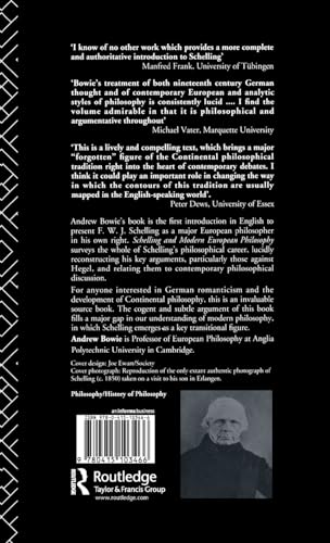 Schelling and Modern European Philosophy: An Introduction