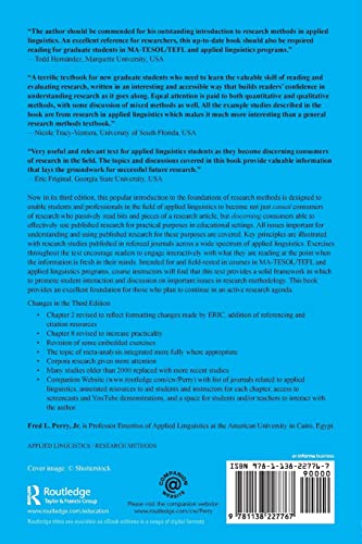 Research in Applied Linguistics: Becoming a Discerning Consumer