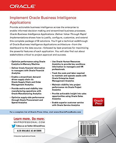 Oracle Business Intelligence Applications