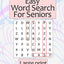 Easy Word Search For Seniors Large Print: word search puzzle books for seniors Makes a great Gift
