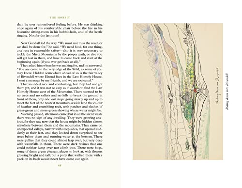 The Hobbit Illustrated by the Author: A Special Edition of the Fantasy Classic Featuring Sprayed Edges (Tolkien Illustrated Editions)