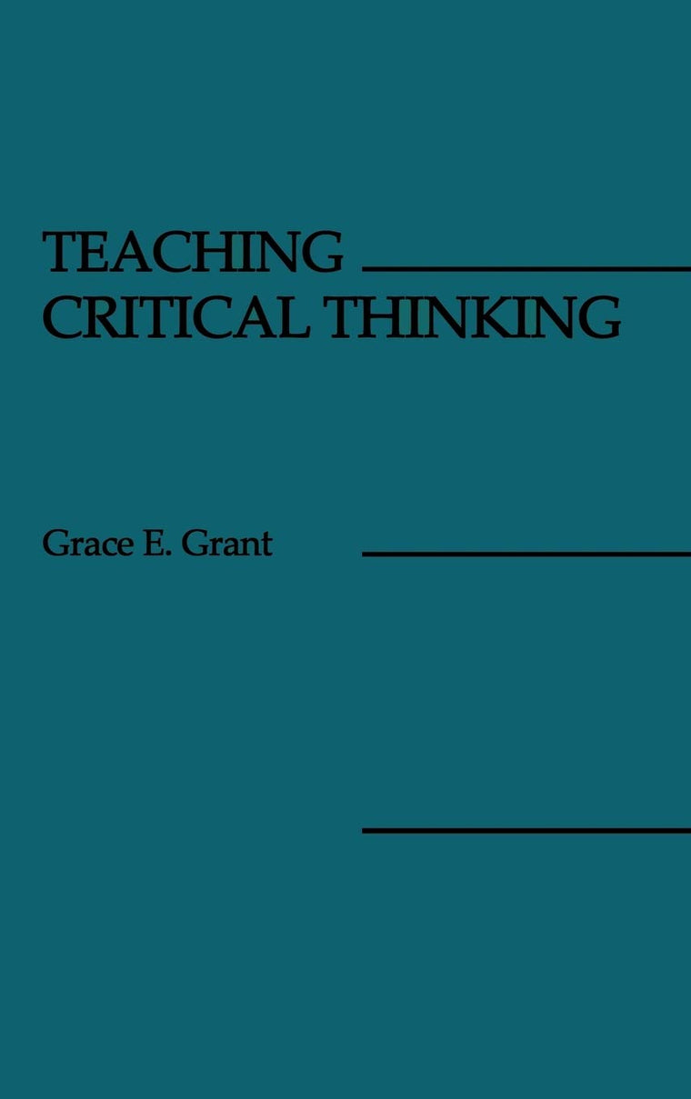 Teaching Critical Thinking