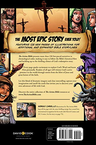 The Action Bible: God's Redemptive Story by Cariello, Sergio