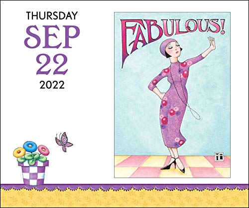 Mary Engelbreit's 2022 Day-to-Day Calendar: Live a Happy Life