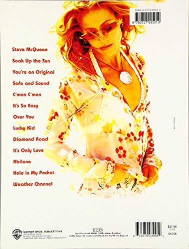 Sheryl Crow -- C'Mon, C'Mon: Guitar Songbook Edition — back cover