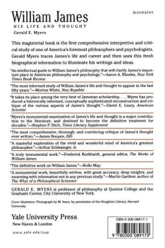 William James: His Life and Thought