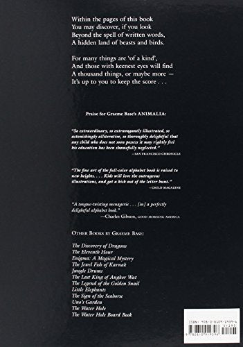Animalia — back cover