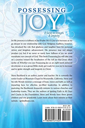 Possessing Joy: A Secret to Strength and Longevity