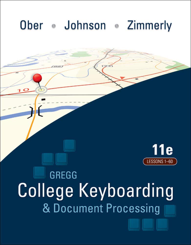 Ober: Kit 1: (Lessons 1-60) w/Word 2010 Manual