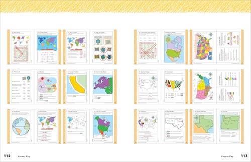 My First Grade Geography Workbook: 101 Games & Activities To Support First Grade Geography Skills