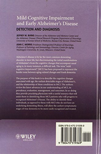 Mild Cognitive Impairment and Early Alzheimer's Disease: Detection and Diagnosis