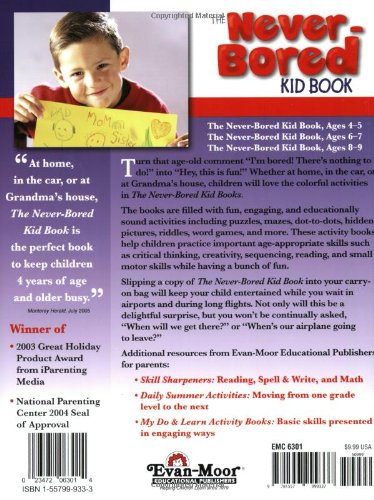 The Never-Bored Kid Book, Ages 6-7