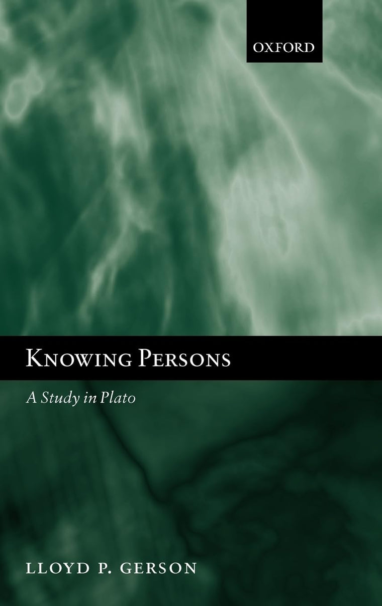 Knowing Persons: A Study in Plato