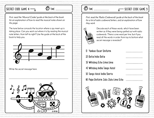 Secret Code Games for Clever Kids: More than 100 puzzles to boost your brainpower (Buster Brain Games)