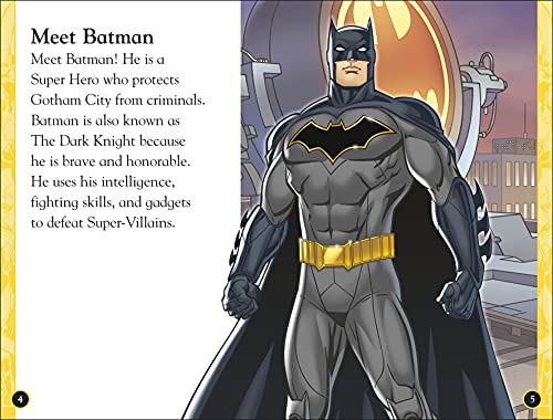 DC Batmans World Reader Level 2: Meet the Dark Knight (DK Readers Level 2)