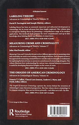 Challenging Criminological Theory: The Legacy of Ruth Rosner Kornhauser (Advances in Criminological Theory)