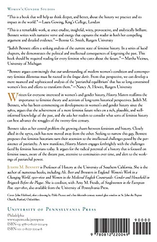History Matters: Patriarchy and the Challenge of Feminism