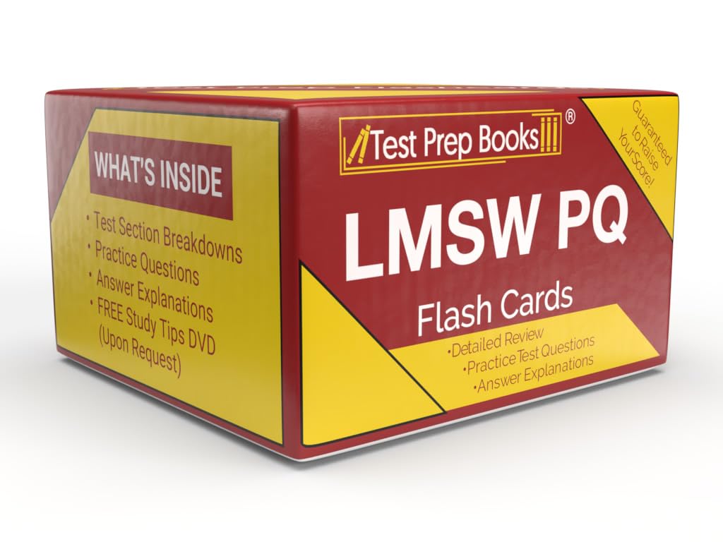 LMSW Practice Question Study Cards 2025-2026: ASWB Masters Exam Prep and Practice Test Questions [Full Color Cards]