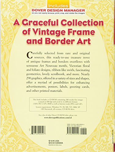 Old-Fashioned Frames CD-ROM and Book (Dover Electronic Clip Art)