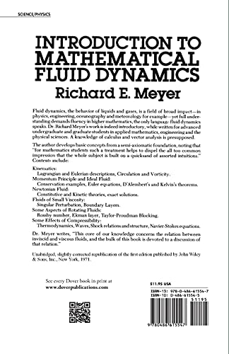 Introduction to Mathematical Fluid Dynamics (Dover Books on Physics)