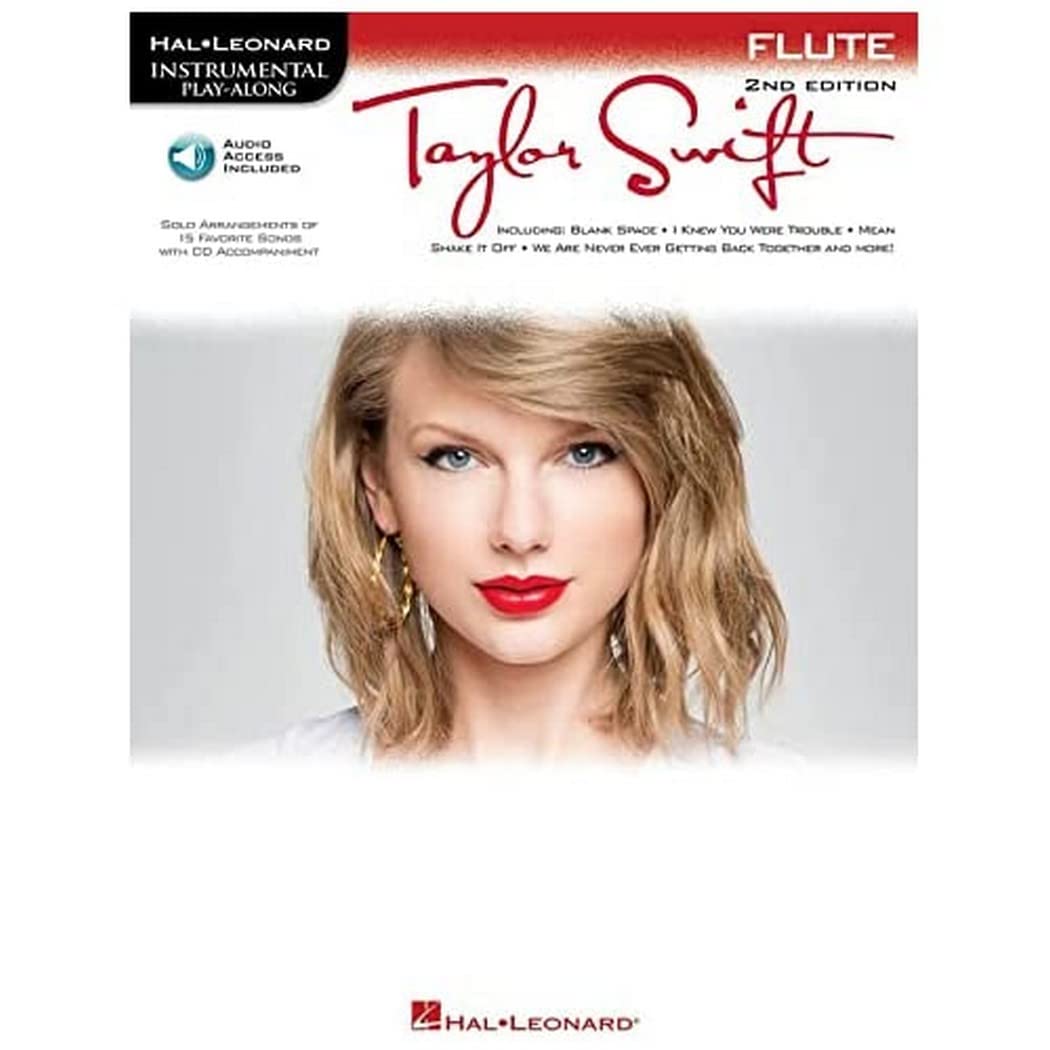 Taylor Swift Flute Play-Along Book/Online Audio (Instrumental Play-Along)