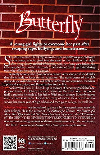 Butterfly: A Novel — back cover