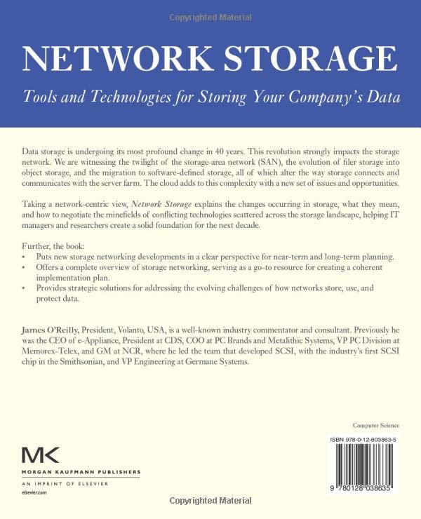 Network Storage: Tools and Technologies for Storing Your Companys Data