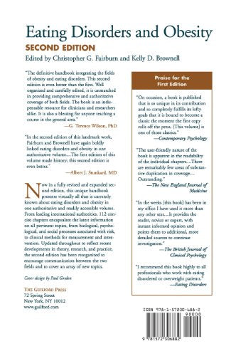Eating Disorders and Obesity, Second Edition: A Comprehensive Handbook