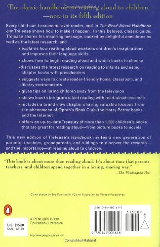 The Read-Aloud Handbook: Fifth Edition