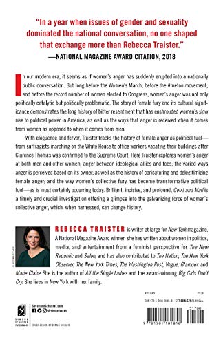 Good and Mad: The Revolutionary Power of Women's Anger