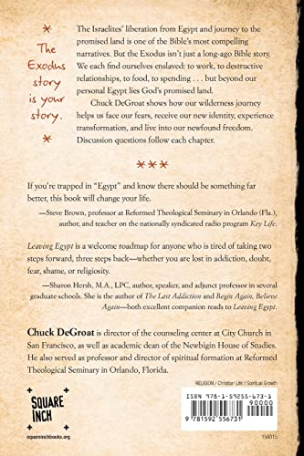 Leaving Egypt: Finding God in the Wilderness Places