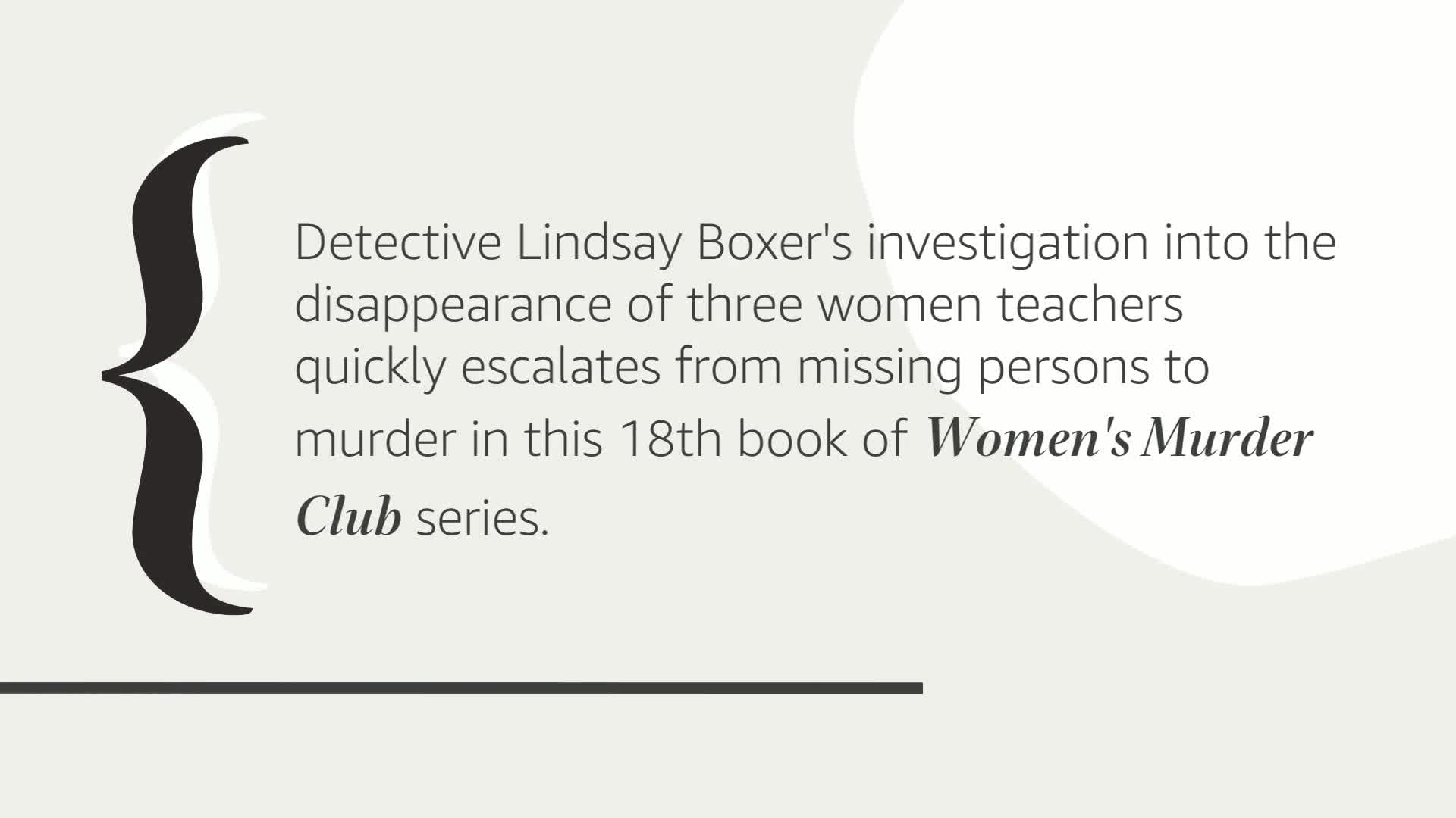 The 18th Abduction (A Women's Murder Club Thriller, 18)