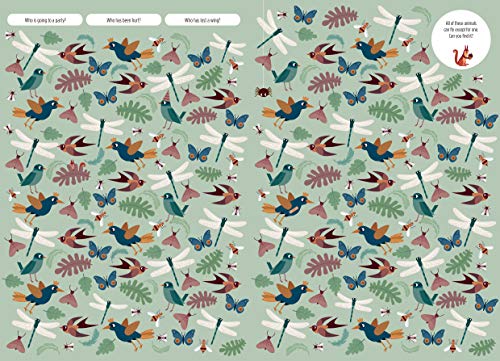 Find Me! Adventures in the Forest: Play Along to Sharpen Your Vision and Mind (Happy Fox Books) Help Bernard the Wolf Play Hide-and-Seek with Friends; Search for Over 100 Hidden Objects & Animals