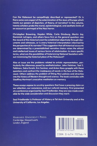 Probing the Limits of Representation: Nazism and the Final Solution
