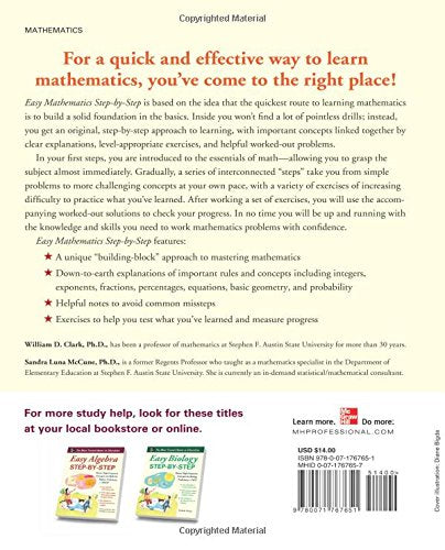 Easy Mathematics Step-by-Step (Easy Step-by-Step Series)