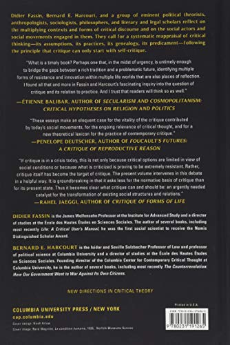 A Time for Critique (New Directions in Critical Theory, 58)