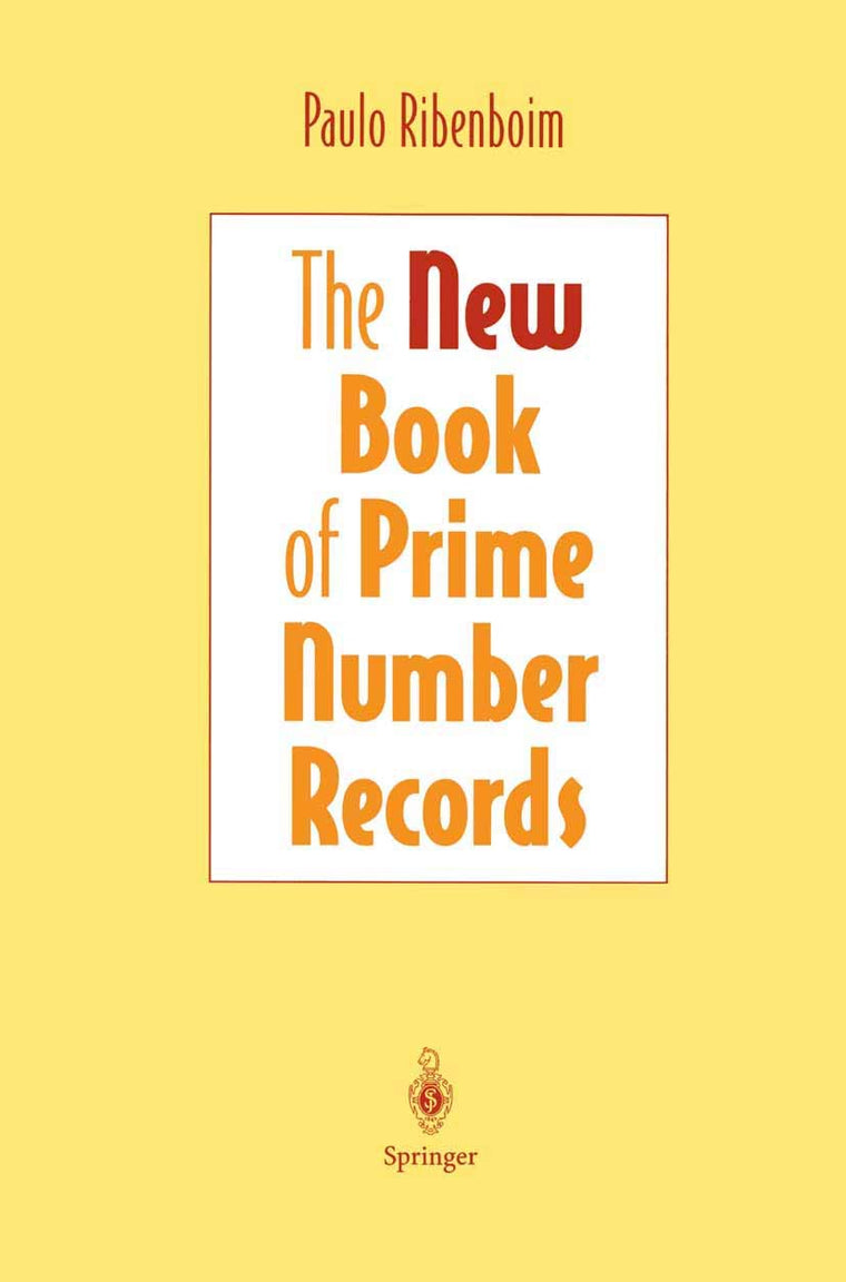 The New Book of Prime Number Records (Computers and Medicine)
